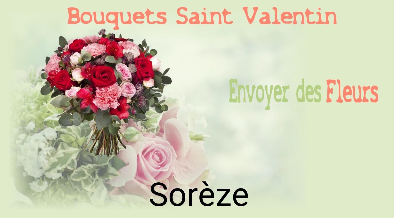 Roses de Saint-Valentin livrées à Sorèze